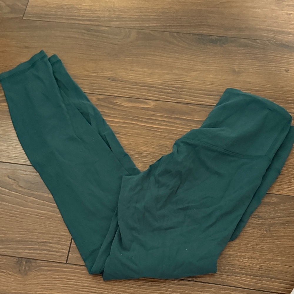 lululemon athletica Green Leggings- Align V Waist 25”